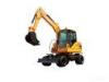 Strong Mining Capacity Mini Wheel Excavator Low Energy Consumption