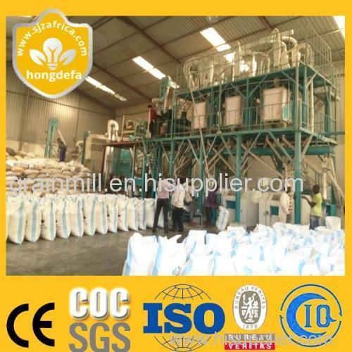 scale corn mill maize milling machine with good quality for sale