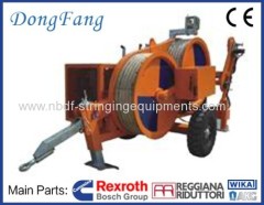 OPGW Puller Tensioner for installation on Overhead Transmission Line