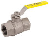 2 Piece Full Port Thread Connection 600WOG Stainless Steel Ball and Stem Ball Valve