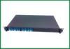 Dual Fiber 5 Channels 10 Wavelengths Fiber Optic DWDM 19&quot; 1 RU Rack Mount Mux & Demux