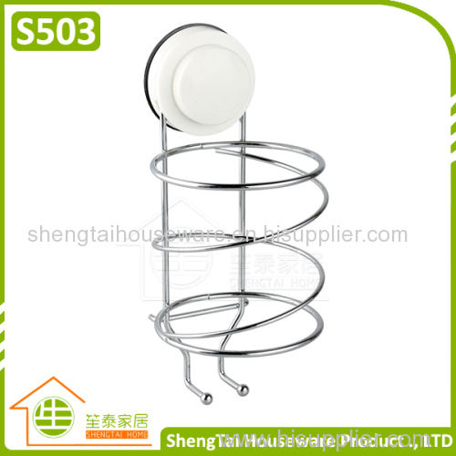 Modern Free Installed Wall Mounted Plastic Hair Dryer Holder