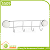 Home Storage Suction Wall Mounted Hook Rail