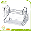 High Quanlity 2 Tier Stainless Steel Kitchen Dish Rack