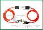 Optic Fused Fiber Coupler 2x2 850nm FBT Splitter Multimode With FC / UPC