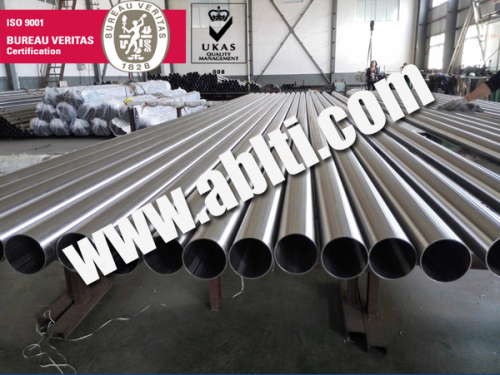 titanium welded tube and pipe