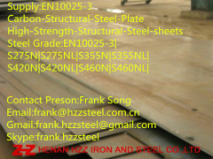 EN10025-3|S275N|S275NL|S3555N|S355NL|S420N|S420NL|S460N|S460NL|Carbon and low-alloy Steel plate
