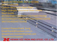 ASTM-A572Gr42|A572-Grade-50|A572-Gr55|A572-Grade-60|A572-Gr65|Carbon and low-alloy Steel plate