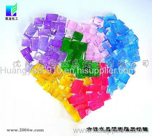 Colorful Cubic Crystal Mud