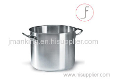 Classic Stainless Steel StockPot 03 Commercial Shallow Body 3-Ply Clad Bottom