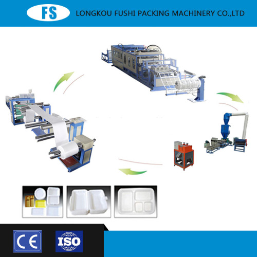 CE Ceitifications PS Foam Lunch Box Making Machine