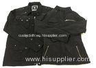 Black Thick Custom Working Clothes Warm Work Jackets Coats For Workers