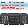 2003 - 2005 SRT4 Dodge DVD Player In Dash GPS Navigation 3D Graphical User Interface