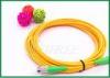 FC/APC Simplex Fiber Optic Patch Cord Single Mode LSZH cable Ultra fiber