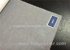 Durable Soft 100% Plain Cotton Grey Fabric Bleached For Garments / Clothes