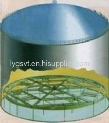 Chemical and oil storage tank assembling aluminum and stainless steel Internal Floating Roof