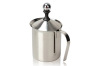 Double Layer and Mesh Stainless Steel Espresso Latte Cappuccino Milk Bubbler Coffee Pot Pump Milk Frother Creamer