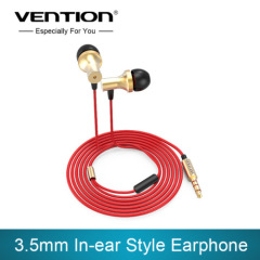 whole sale High quality 3.5mm jack In Ear Earphones Studio Earphone Noise Isolating Deep Bass Earphones with MIC