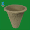 Biodegradable molded pulp seedling cup