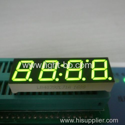 Common anode Ultra red Four Digit 0.39inch 7 segment led display for temperature humidity indicator