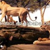 Playground Decoration Simulated Animal Lion
