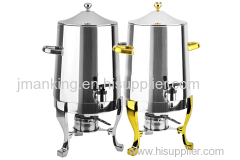 12 L Coffee Urn Stainless Steel with Chafing Fuel Pot