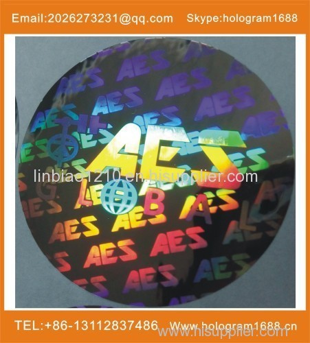 India hologram label