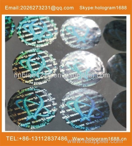 Laser Security Hologram Label