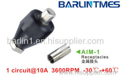 Mercury slip ring with 2000RPM working speed and big current for military machine from Barlin Times
