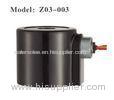 Black Waterproof Plastic Solenoid Valve Coil AC220V DC24V Normal Thermoset