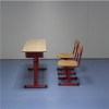 H2019ae Two Seater Wooden School Furniture Desk And Chair