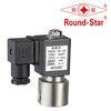 Stainless Steel Miniature Solenoid Valve Normally Open NO 24vdc NPT Thread