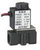 PP Black 2 Way Mini Solenoid Valve Direct Acting NC 1 / 8 