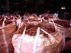 99.99% copper wire scrap available