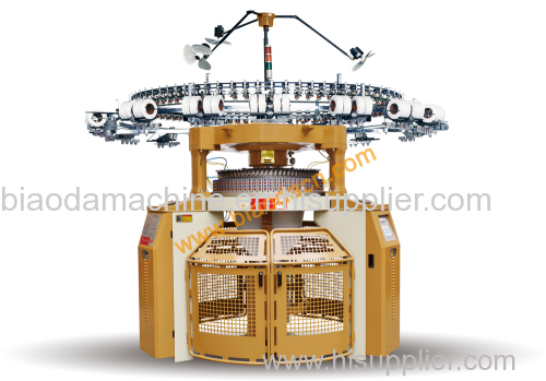 High Speed Interlock Circular Knitting Machine