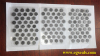 Hexagonal silicon carbide piece