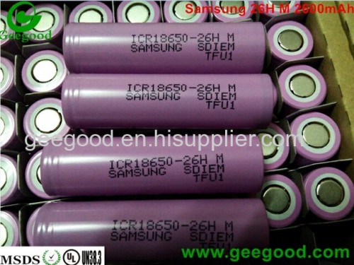 Samsung SDI 22F 22FM 26H 26HM 26JM 26F 26FM 28A 30A 30B 32A 2200mAh 2600mAh 2800mAh 3000mAh 3200MaH 3350mAh 18650 3.7V