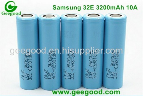 Samsung SDI 22P 22PM 29E 32E 35E 2200mAh 2900mAh 3200mAh 3500mAh high power 10A 18650 battery for power tool e-bike