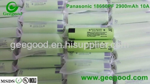 Panasonic NCR 2900mAh 18650 PF 10A high power battery best tesla battery for e-bike scooter