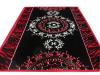 red+black color 220*240cm cloud blanket soft feeling