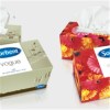 Square Packaging For Tissue With Gloss Artpaper Matte Varnish 4 Colors