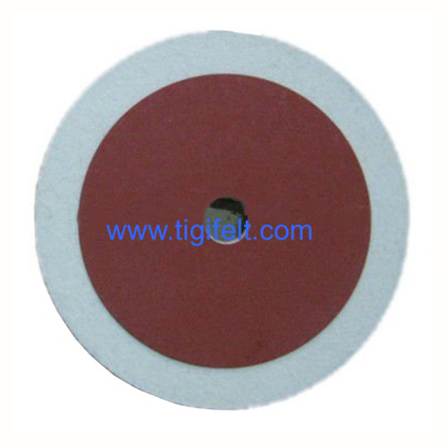 High quality Felt Abrasive Wheels with red paper 