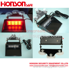 8W LED Amber Emergency Deck Dash Visor Lights for Vehicle Car