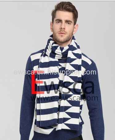 Long Style Men's Pure Cashmere