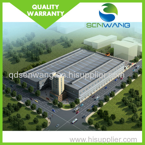 galvanized steel structure prefabricated warehouse