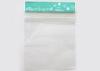 Clear Plastic Garmen Adhesive Cellophane Bags Polybag With Header Card