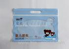 Zipper Top Patch Handle Baby Wipes Packaging Personalized 80MIC Thickness