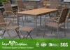 All Weather Faux Wood Patio Furniture Water Proof Garden Furniture Wooden L160 X W90 X H75