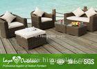 General PE Artificial Rattan Furniture Rattan Dining Set Durable Wicker Outdoor Furniture