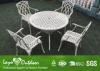 With 20 Years Experience Factory Modern Design Patio Outdoor Furniture Casting Table And Chairs 5pcs